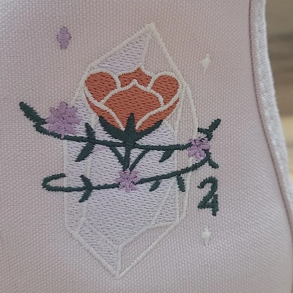 Converse Pink and White High-Top Sneakers Size 8.5 Womens.